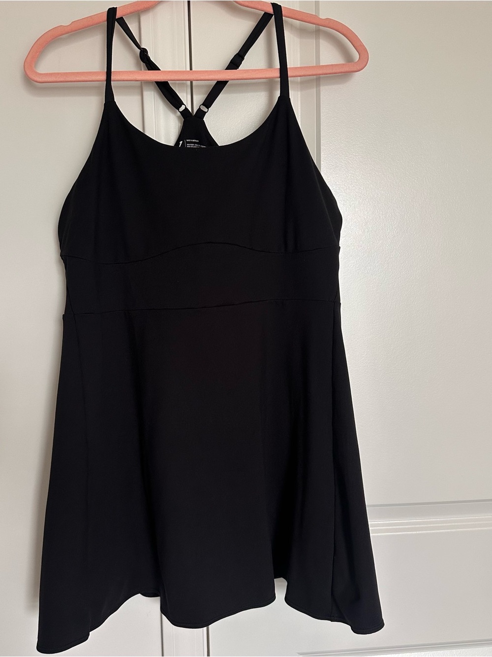 Zella Black Spaghetti-Strap athletic Dress